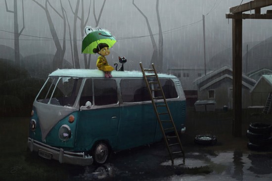 Stories with robots and friendship by Goro Fujita