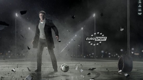 Impressive new EuroSport branding and TV idents