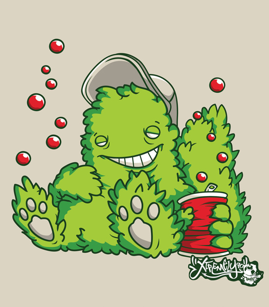 Cute monsters and characters from Shane Leong Kum Sheong - mr bush
