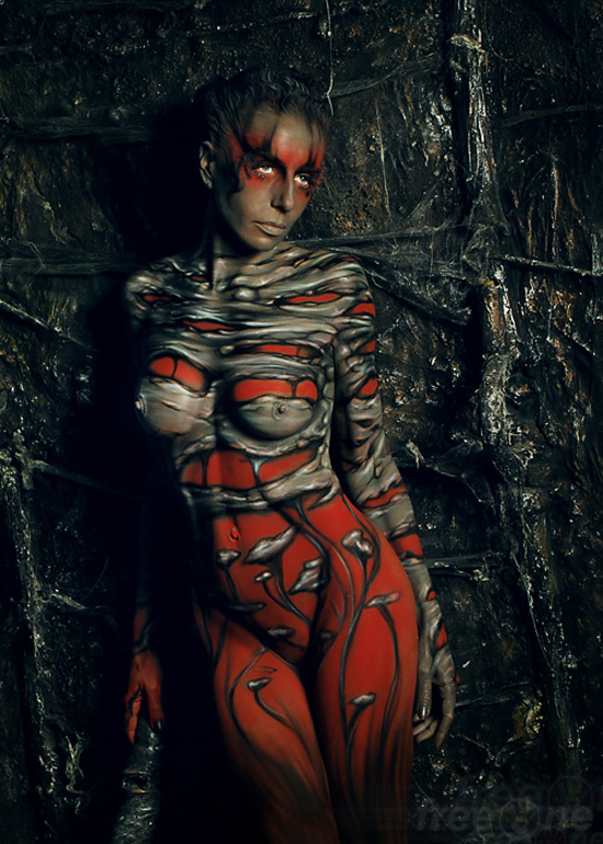 Face & body painting by Evgeny Freeone