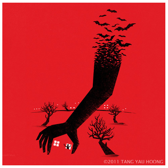 The art of negative space by Tang Yau Hoong