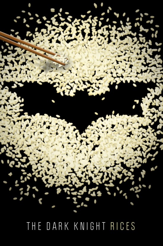 The Dark Knight Rices - meme, fun, parody  poster