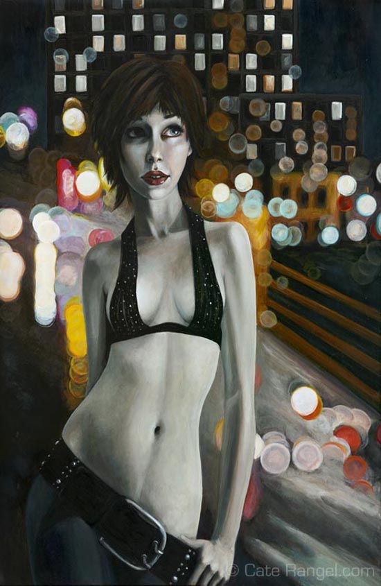 Power and beauty of the female figure by Cate Rangel