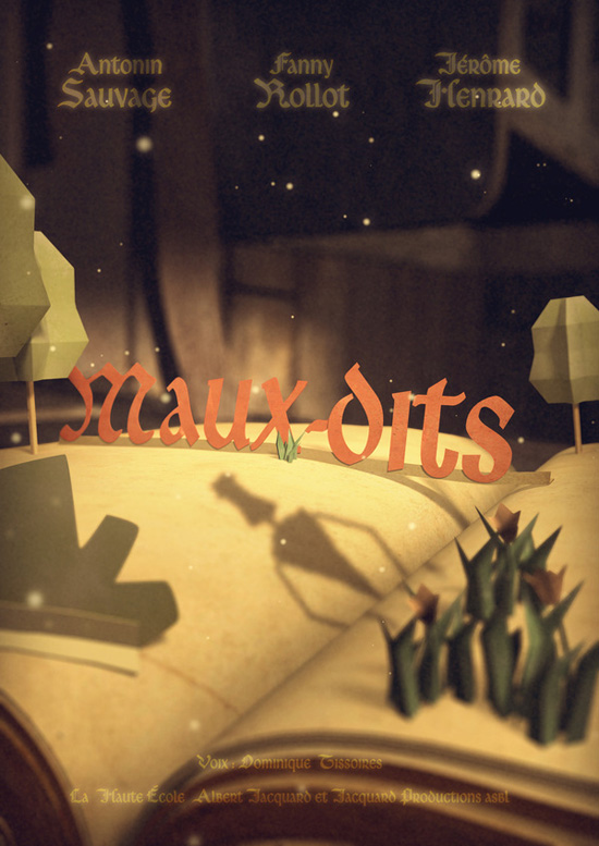 Maux-dits: a 3d short movie made by Antonin Sauvage, Fanny Rollot and Jerome Henrard