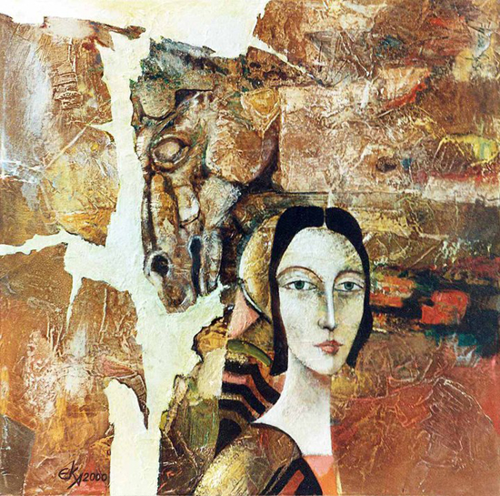 Evgeni K. Andreev, paintings