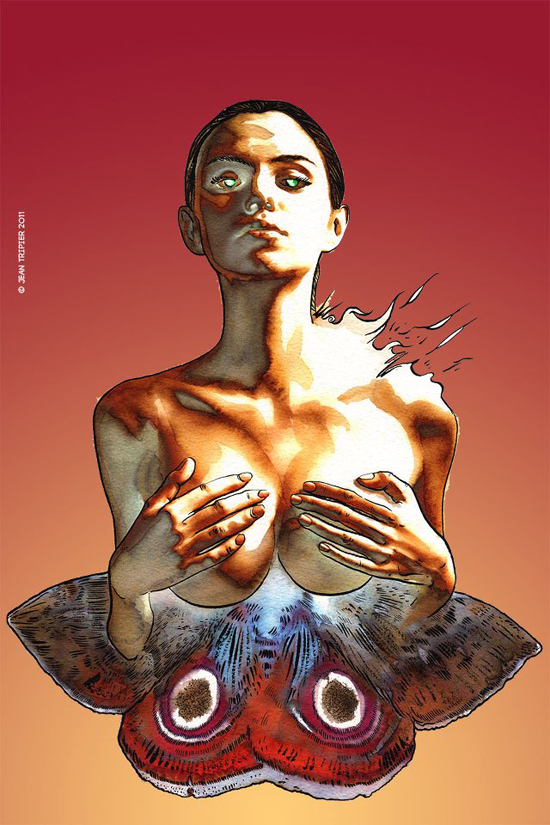 Drawings and sketches by Jean Tripier