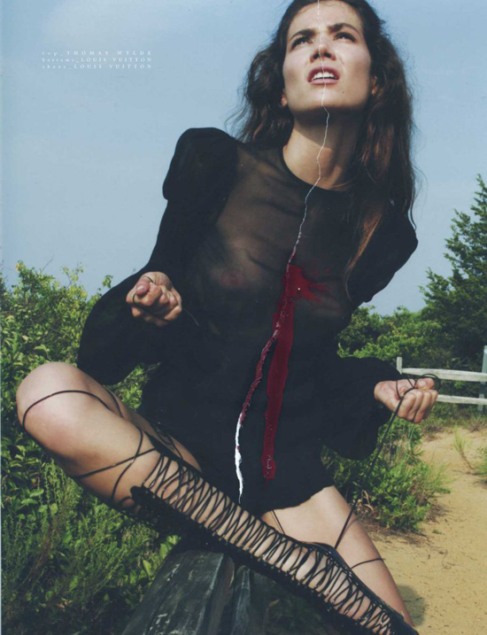Forever Dark: Sheila Marquez by Michael Donovan for Vision China