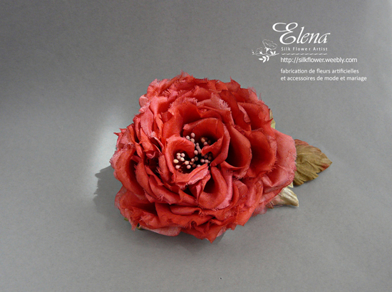 Finest silk flowers handcrafted by Elena Bain