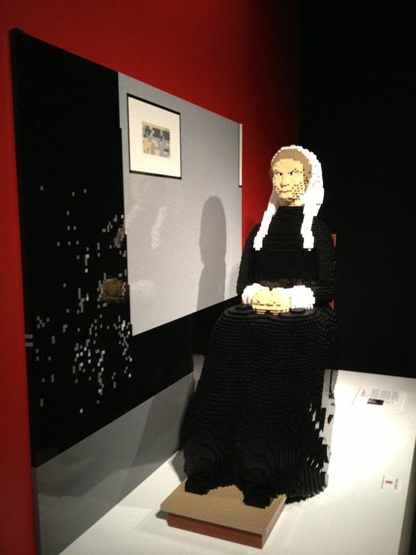 Elaborate NY LEGO Exhibit inspired by Famous Masterpieces