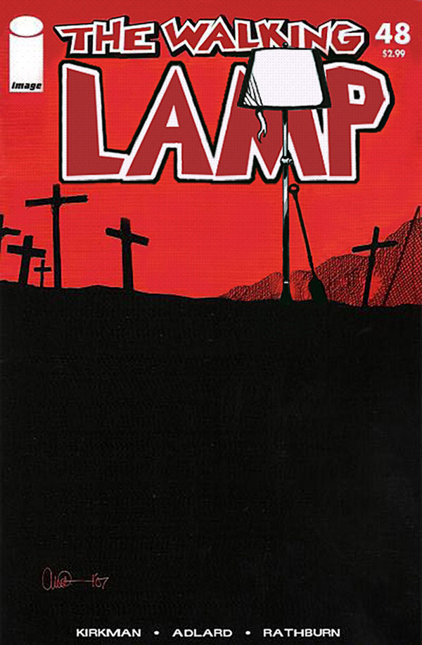 Popular comic books get mashed up with lamps