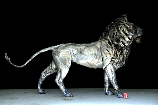 Aslan, sculpture by Selçuk Yilmaz