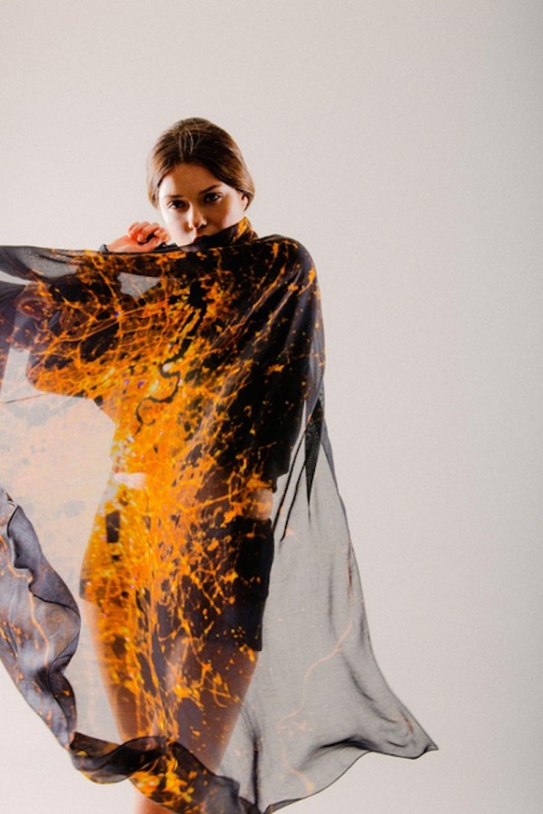 Cities By Night, scarf collection by Celine Semaan Vernon