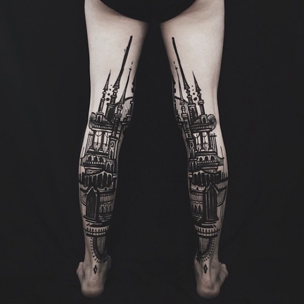 Beautiful aesthetic tattoos by Thieves of Tower