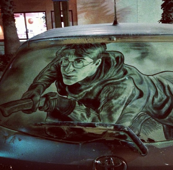 Dirty Car Art by Scott Wade