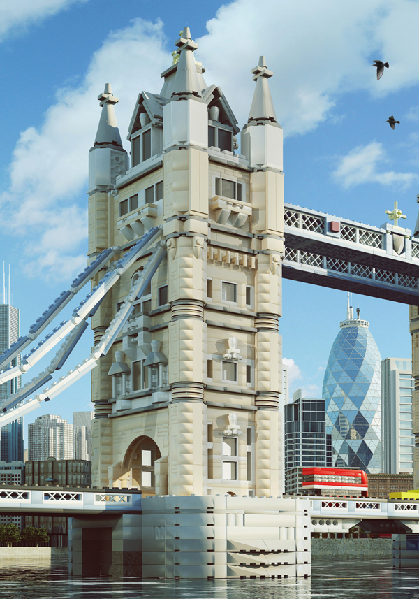 Lego London Bridge, project by JVG ™