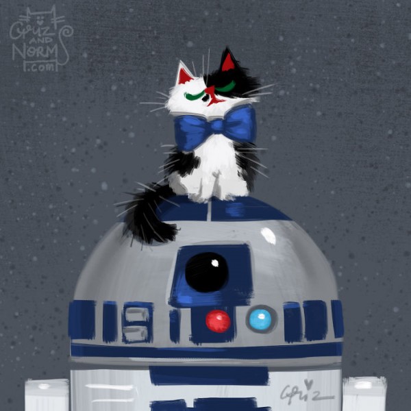 Griz Lemay: "In my free time I draw Star Wars characters and their cats"