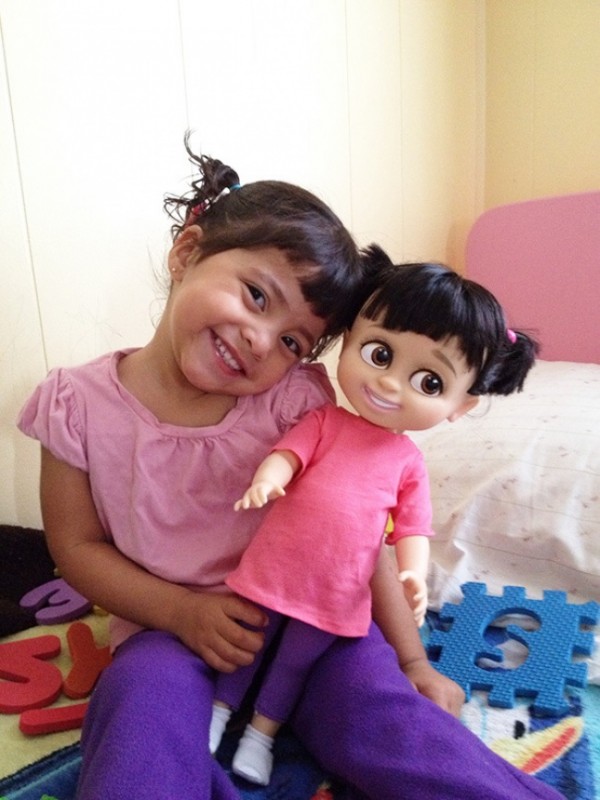 Kids that look exactly like their dolls