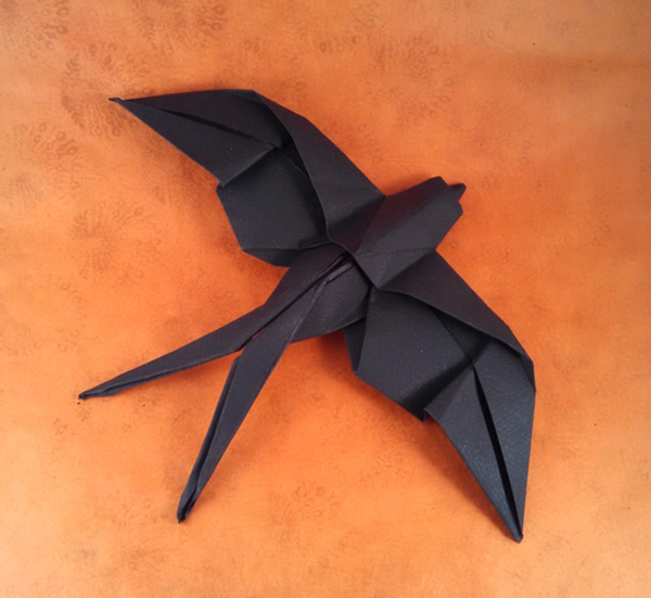Origami designed and folded by Mindaugas Cesnavicius