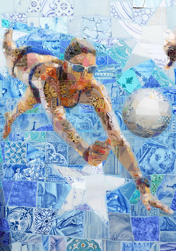 The murals for USA House in Rio 2016 created by Charis Tsevis