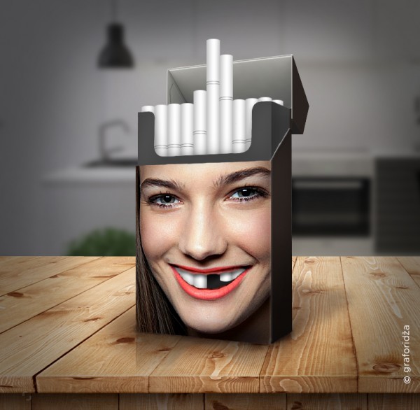 Miroslav Vujovic: Tobacco Teeth, campaign to raise awareness of harmful smoking effects