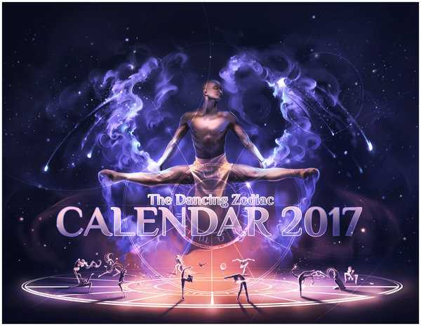 The dancing Zodiac Calendar by AquaSixio