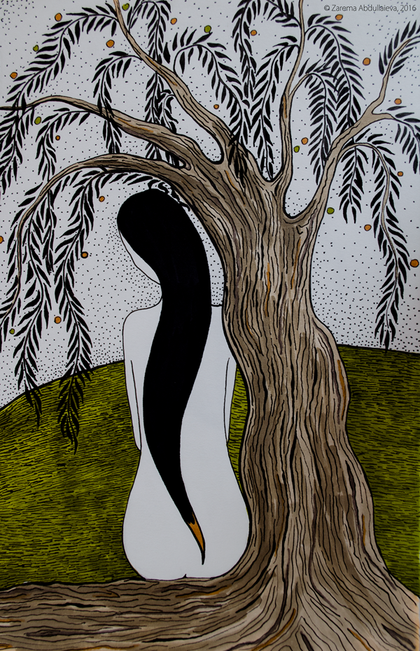 Zarema Abdullaieva, illustration