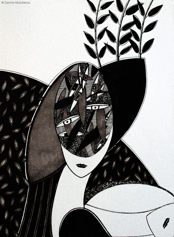 Zarema Abdullaieva, illustration