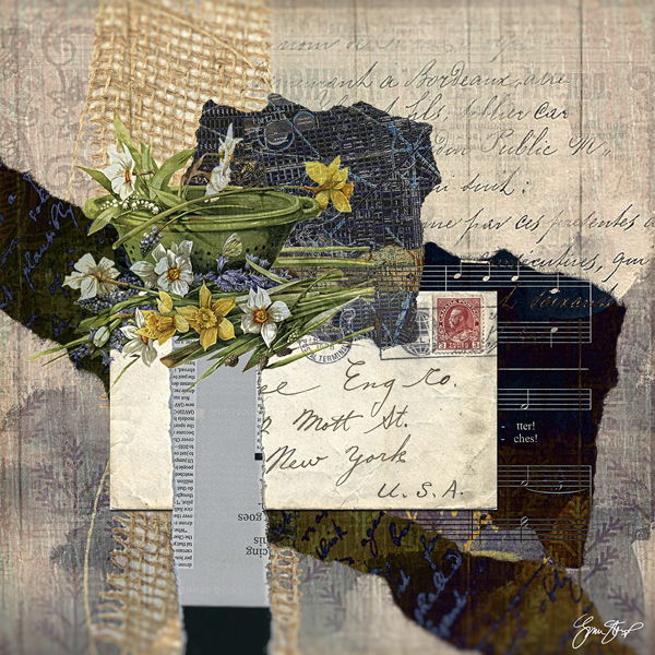 Collage & Mixed Media by Gina Startup