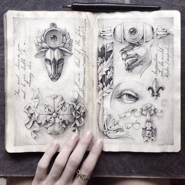 Elena Limkina artist's diary