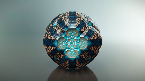 Hyper-realistic Fabergé Fractals by Tom Beddard