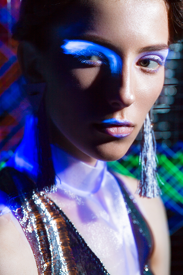 Neon Fashion, digital photogaphy by Nikita & Olga Kobrin