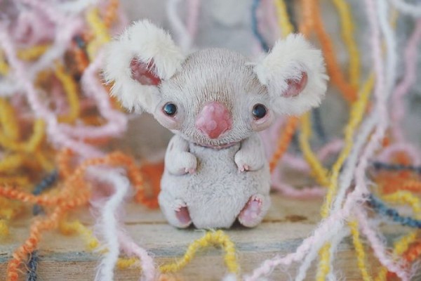 Super cute and creepy dolls created by Anna Nazarenko