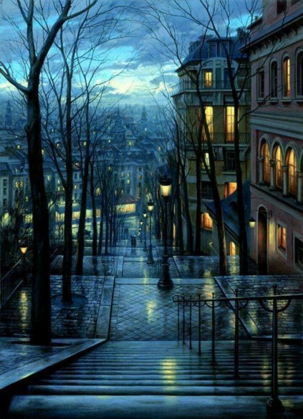 Symphony of light and harmony, paintings by Evgeny Lushpin