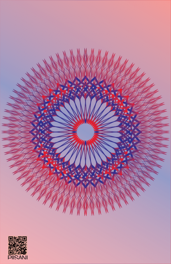 Sakuras - Geometric posters by Silvino González Morales