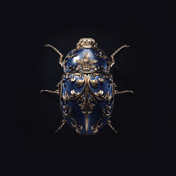 Jewel insects, jewelry design by Sasha Vinogradova
