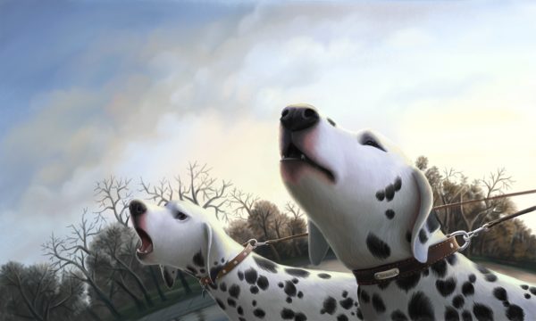 101 Dalmatians, illustration by Varya Kolesnikova