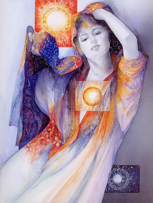 Helen Nelson-Reed, Visionary watercolor paintings