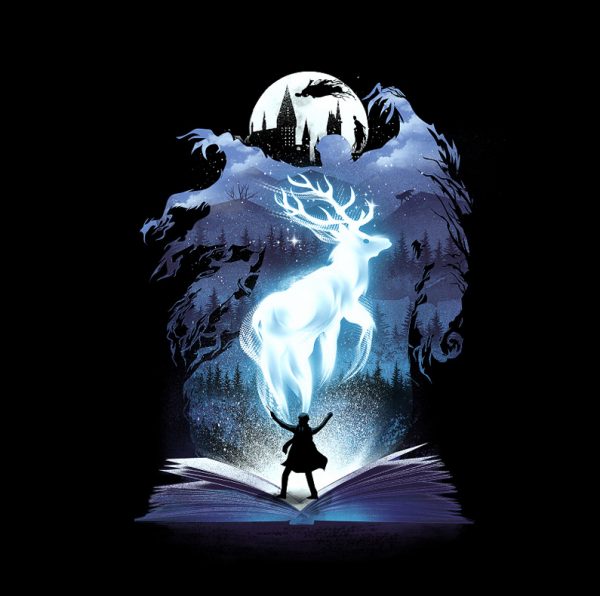 Harry Potter Book series of illustration by Dan Elijah Fajardo
