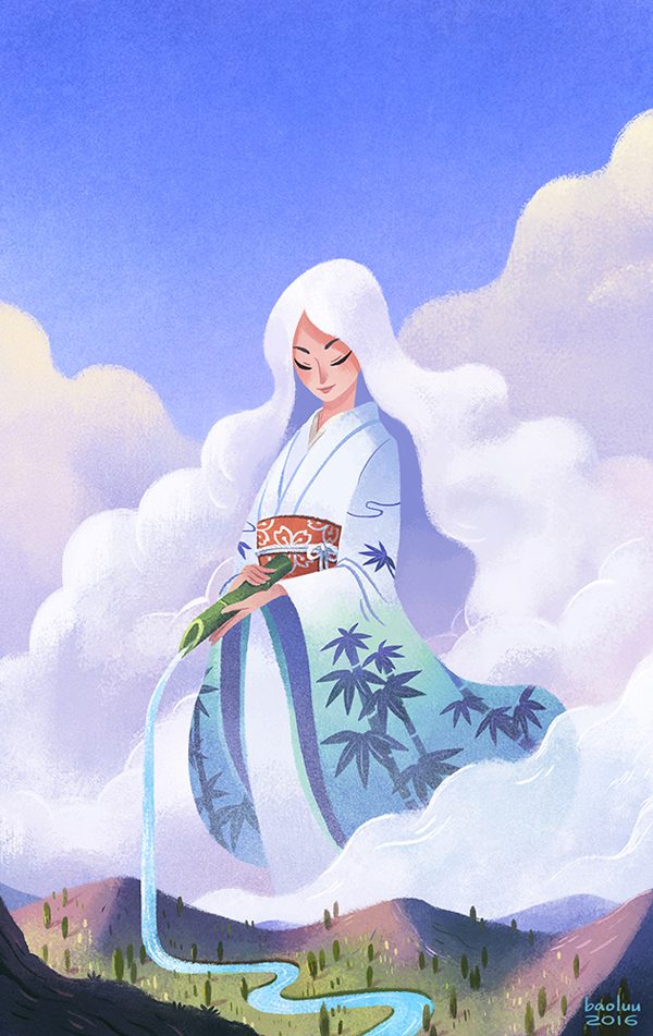 Horoscope Book Cover Illustration by Bao Luu