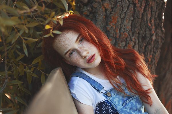 Redhead, photography by Lena Zubkova