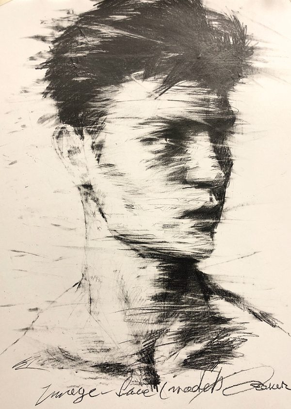 Image-face(model), drawing by GyoBeom AN