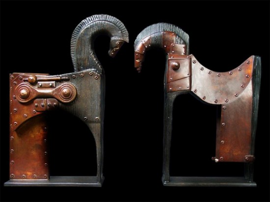 Let's get steampunk! Sculptures by Pierre Matter