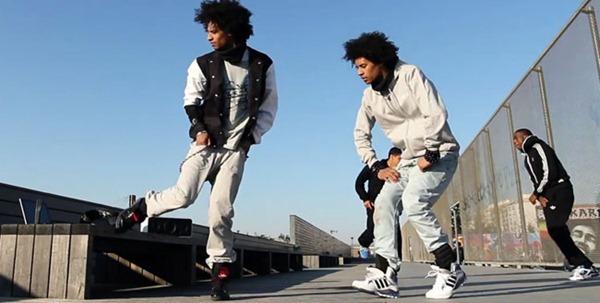 Les twins for Adidas Megalizer commercial