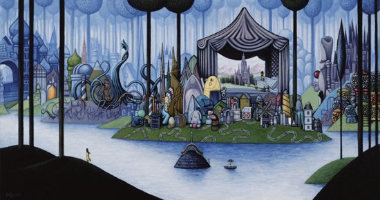 A journey into the mysterious world painted by Nathan Spoor