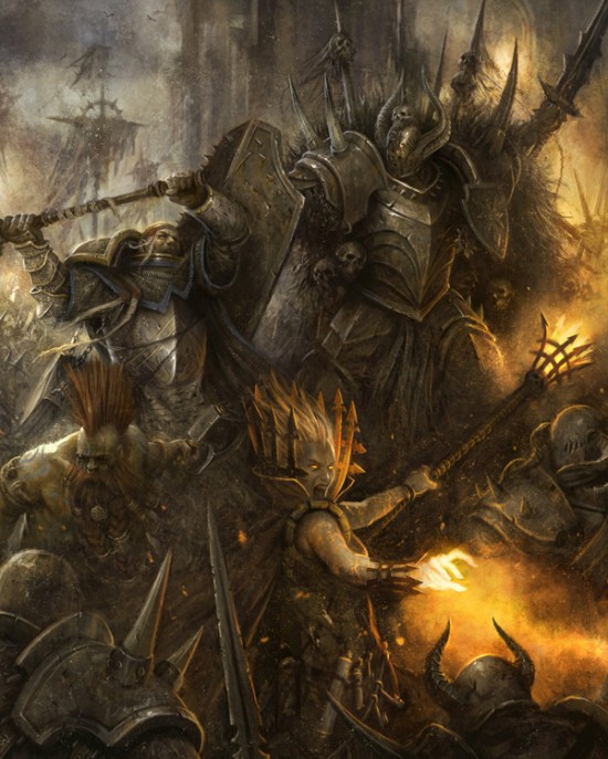 Powerful game concept artworks from daarken - Mike Lim - Warhammer Fantasy Roleplay
