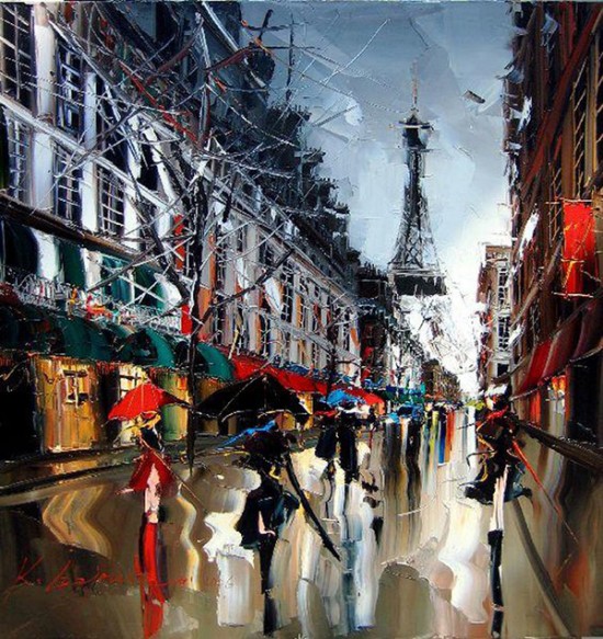 Warmth and energy in the vivid paintings of Kal Gajoum