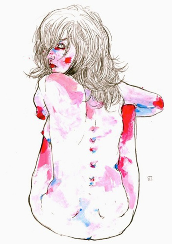 Gorgeous watercolor illustrations by Conrad Roset