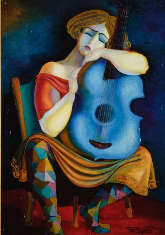 Music, the harmony of life: paintings by Raff Boyadjian