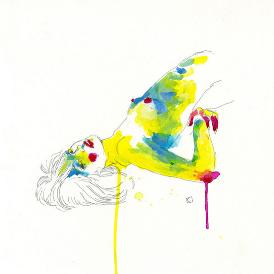 Gorgeous watercolor illustrations by Conrad Roset