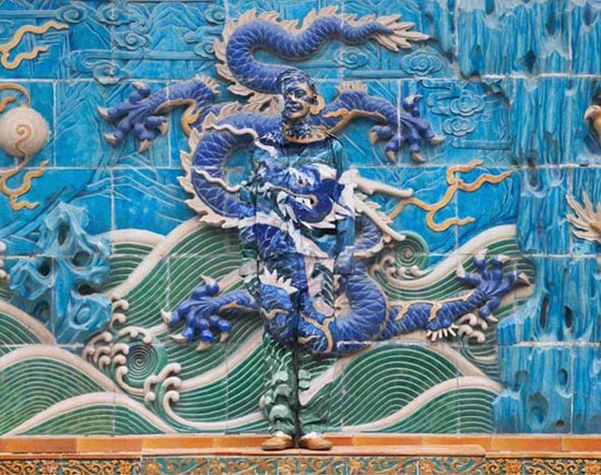 Incredible camouflage body-paintings by Liu Bolin